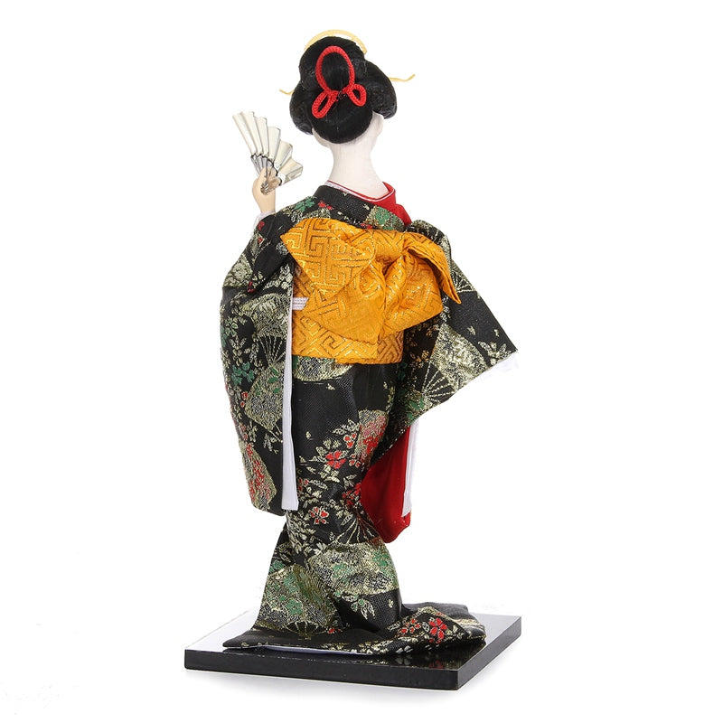 Japanese Red Kabuki Doll