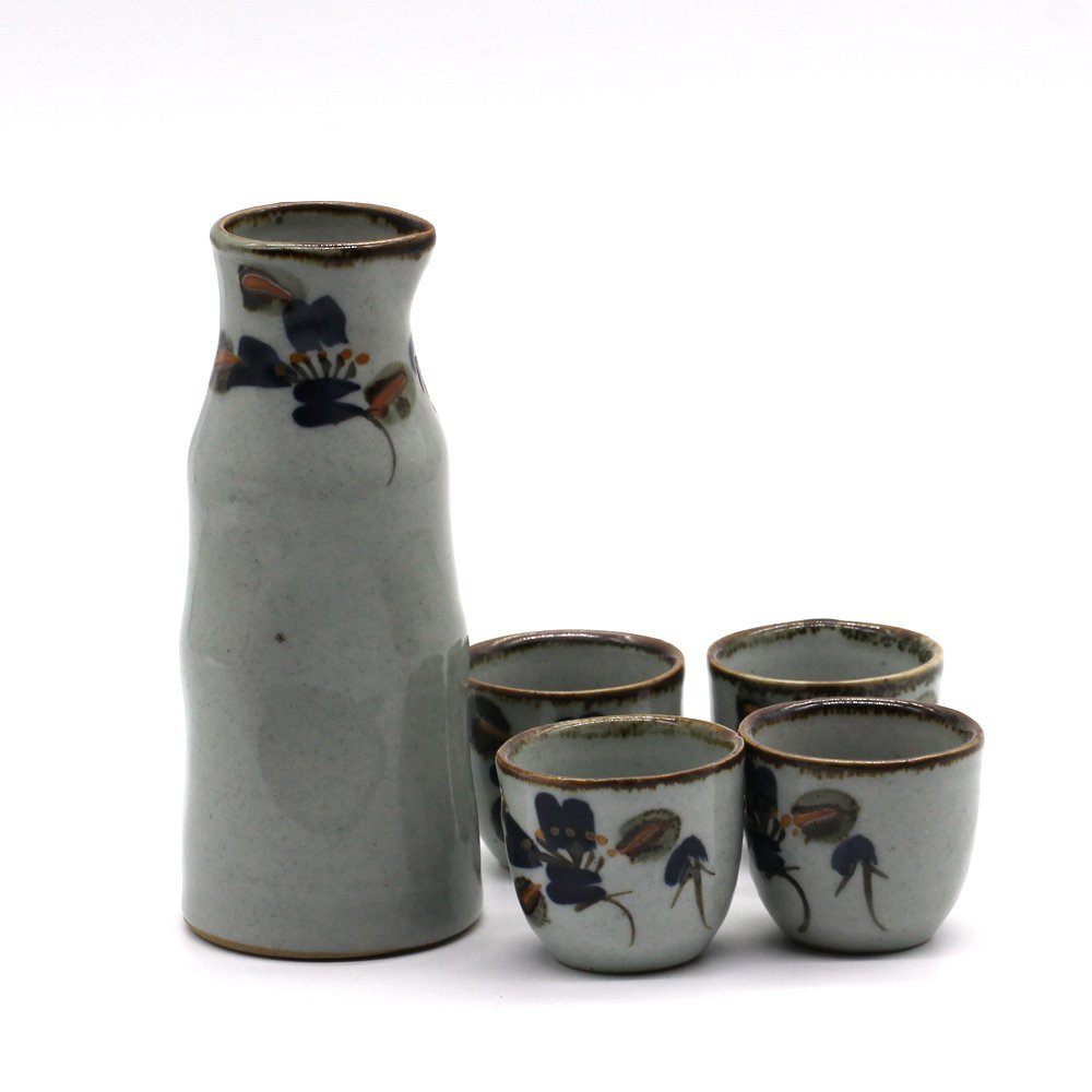 Handmade Stone Flower Pottery Set