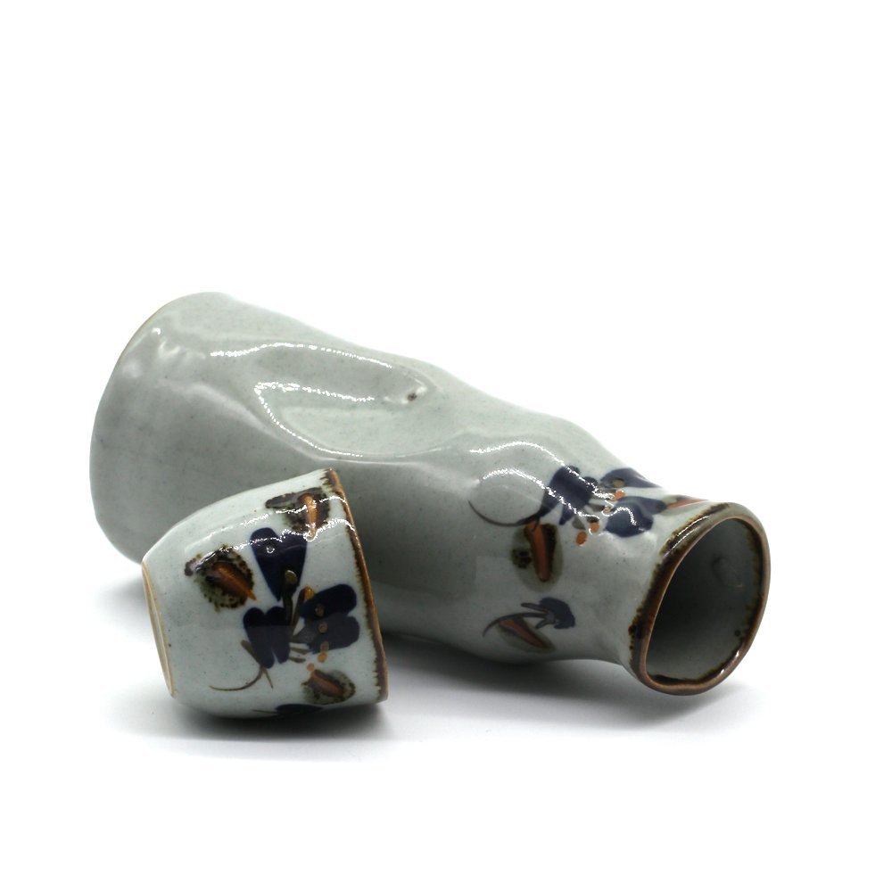 Handmade Stone Flower Pottery Set