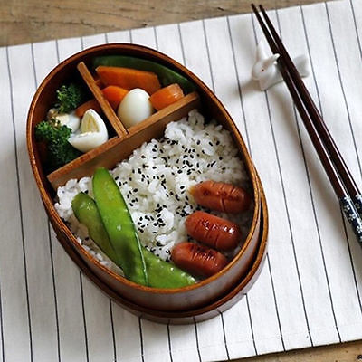 Japanese Style Wooden Bento Box