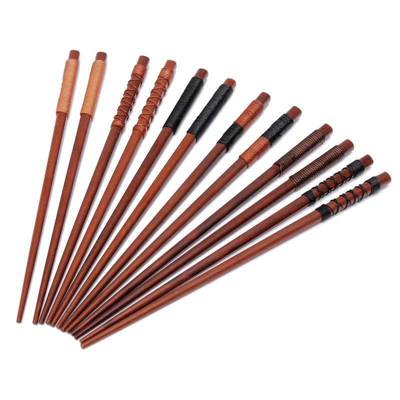 Iron  and Wood Chopsticks