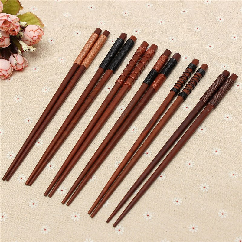 Iron  and Wood Chopsticks