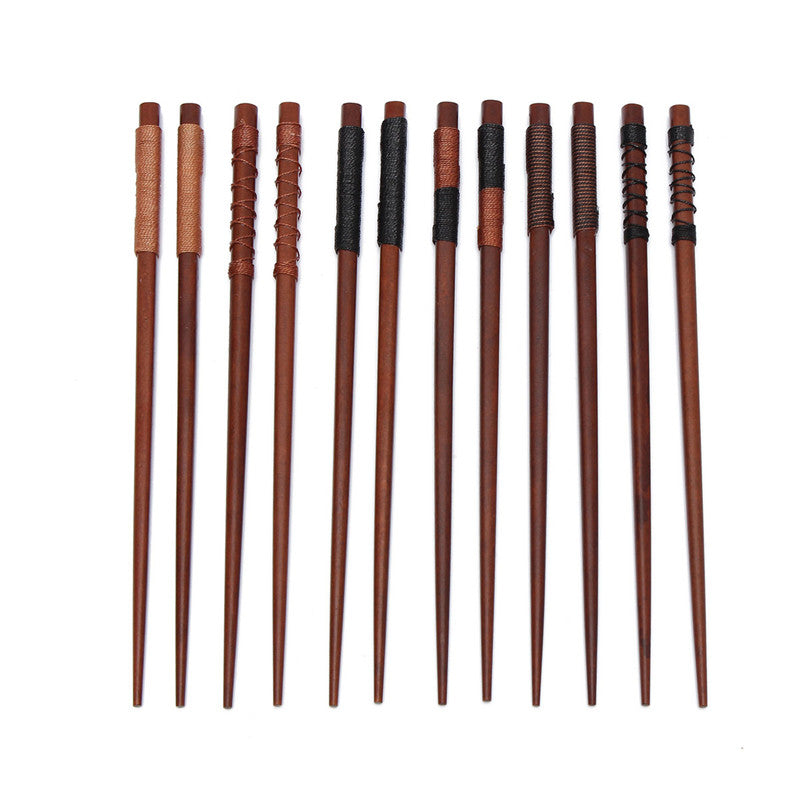 Iron  and Wood Chopsticks