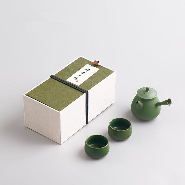 Japanese Style Ceramic Tea Set