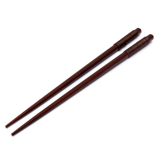 Iron  and Wood Chopsticks