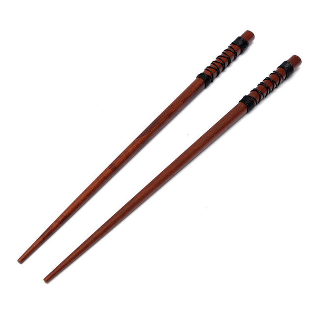 Iron  and Wood Chopsticks