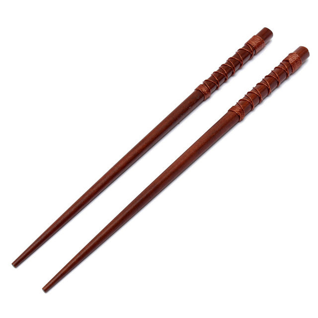 Iron  and Wood Chopsticks