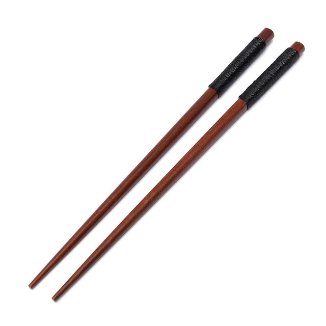 Iron  and Wood Chopsticks